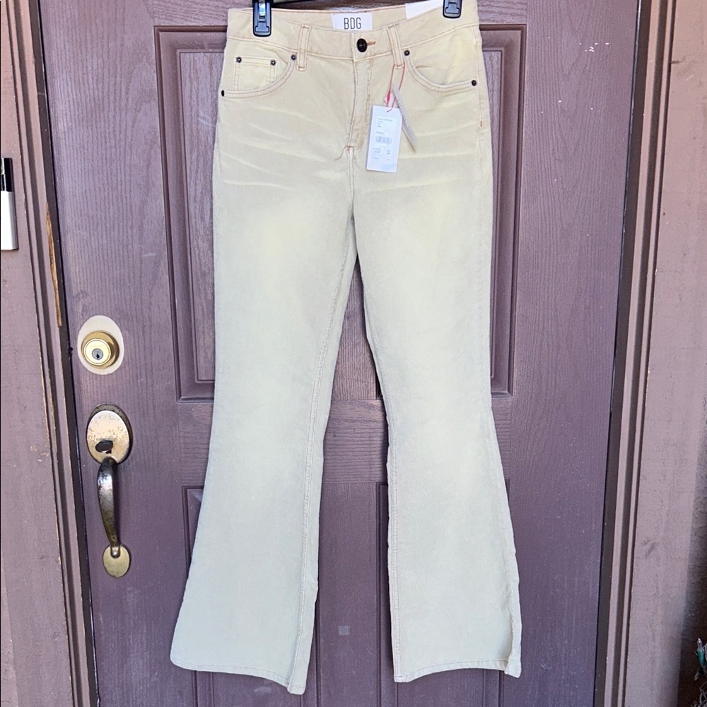 BDG Light Tan Corduroy Jeans Size  29W 32 L